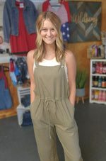 Cropped Jumpsuit <2 colors>