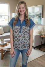 Sharing the Vintage Vibes Top