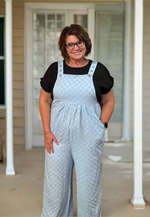 Check Out The Checkered Jumpsuit