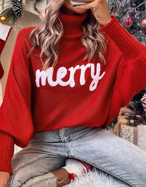 Festive MERRY Sweater