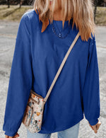 Oversized Corded Crew