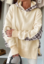 Drop Shoulder Striped Sweater