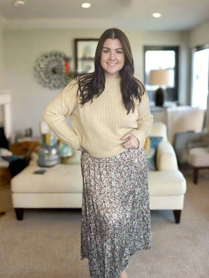 Loving The Side Slit Sweater