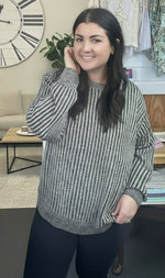 Hi-Low Two Toned Sweater