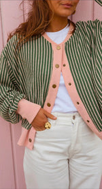 Valley Girl Striped Jacket