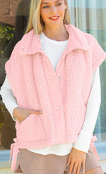 Zenana Oversized Faux Fur Vest