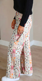 Make a Statement Patchwork Pants