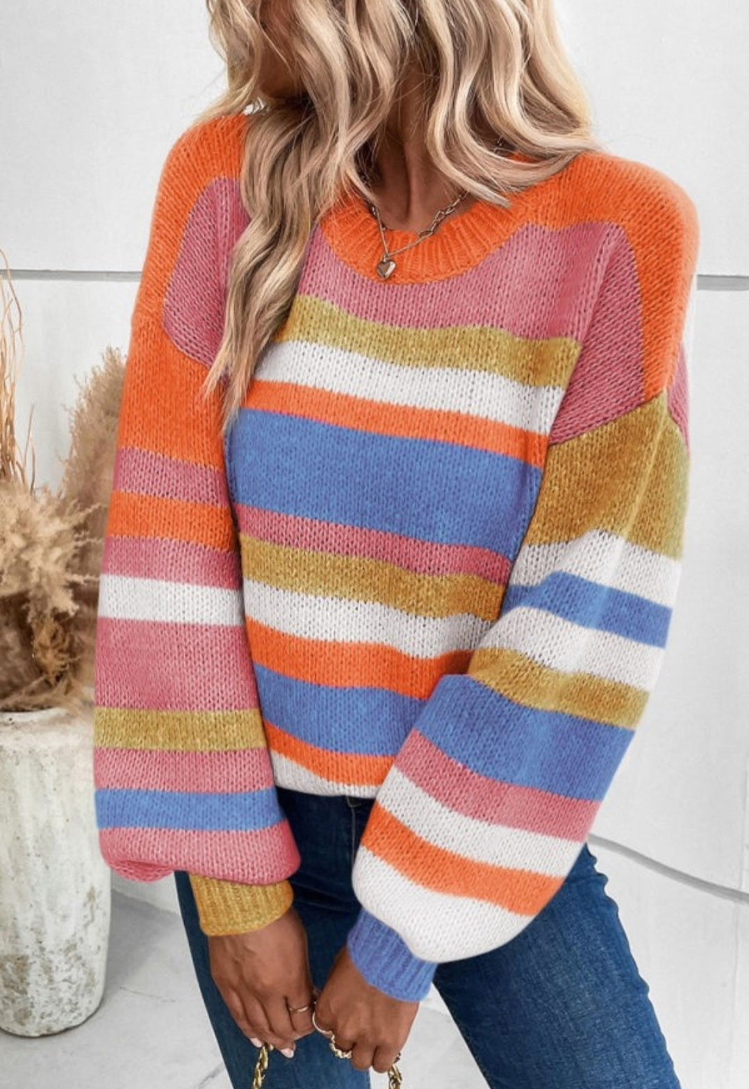 Stripe it, Stripe it Good Sweater