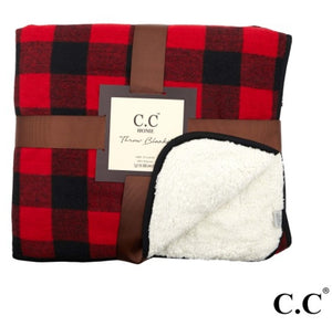 CC Premium Buffalo Check Blanket