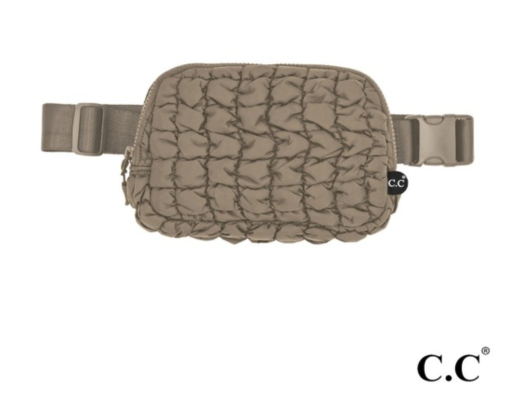 CC Puff Belt Bags