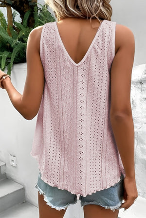 Tank me Later Lace Added Tank <2 Colors>