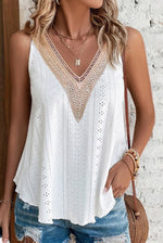 Tank me Later Lace Added Tank <2 Colors>