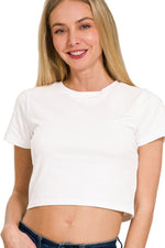 Zenana Cropped Tee <3 colors>