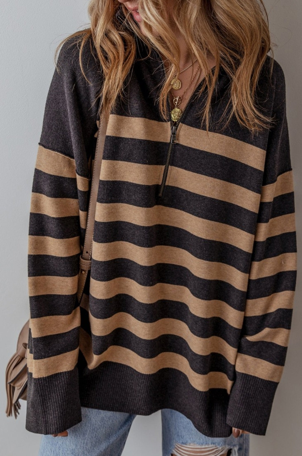 Stripe it up Sweater