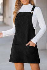 Everyone Needs A Cute Corduroy Overall Dress