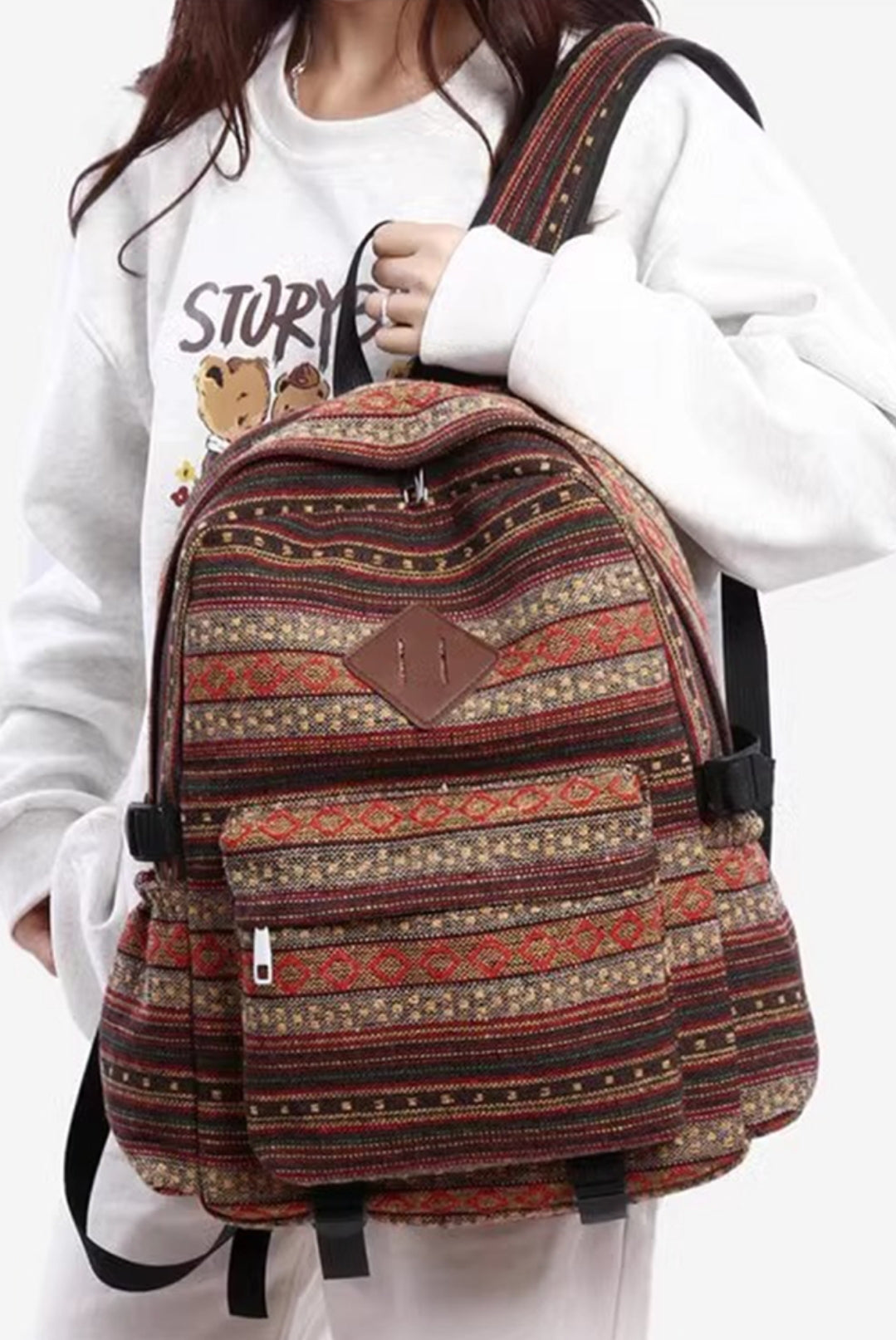 Grab This Bag Ladies - Vintage Backpack Purse