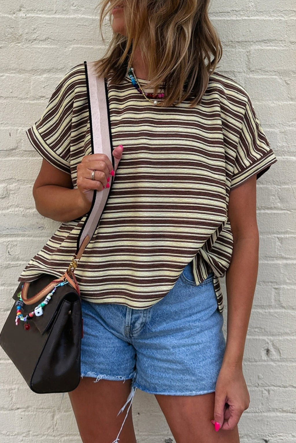 Casual Striped Summer Tee