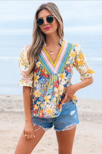 Give It Up For The Florals Top