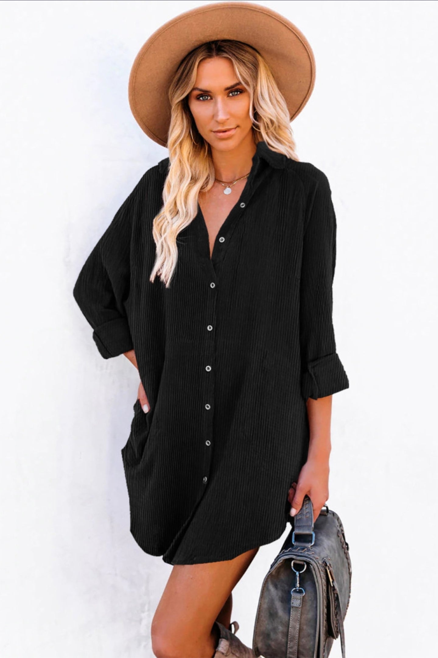 High Five Corduroy Dress