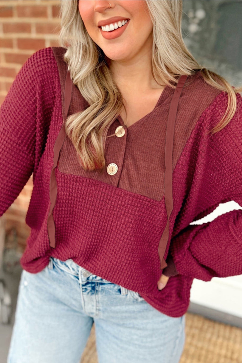 Waffle Weave At It's Finest Hoodie
