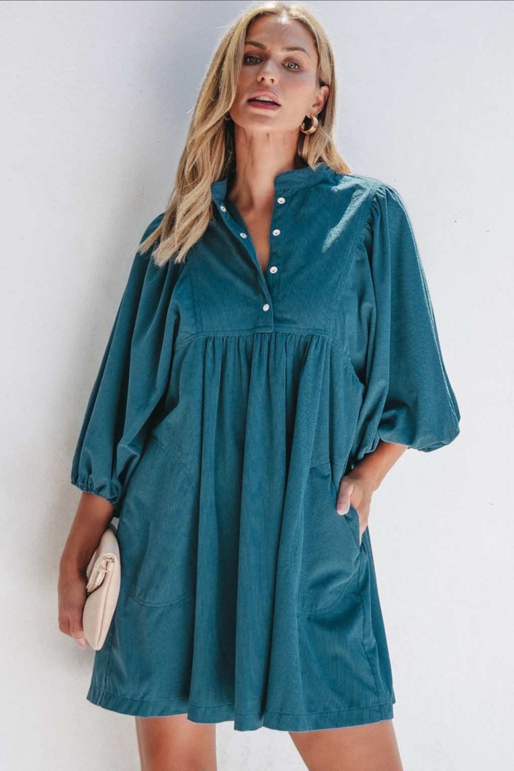 Corduroy At It's Best Dress