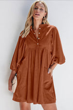 Corduroy At It's Best Dress