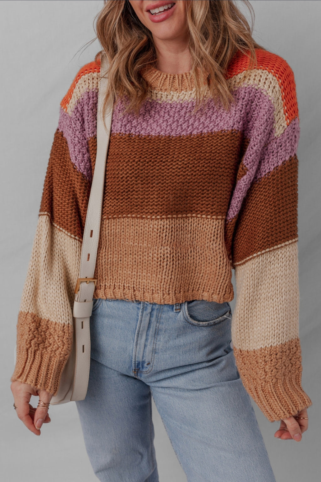 Wide Stripped Sweater