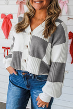 Check Out This Check Cardigan