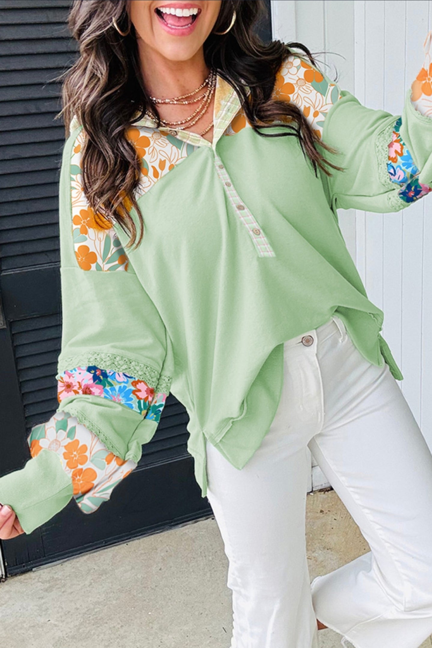 Clearly Aqua Fun Top
