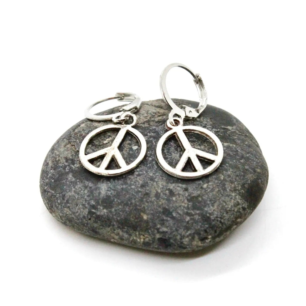 Peace Sign Earrings