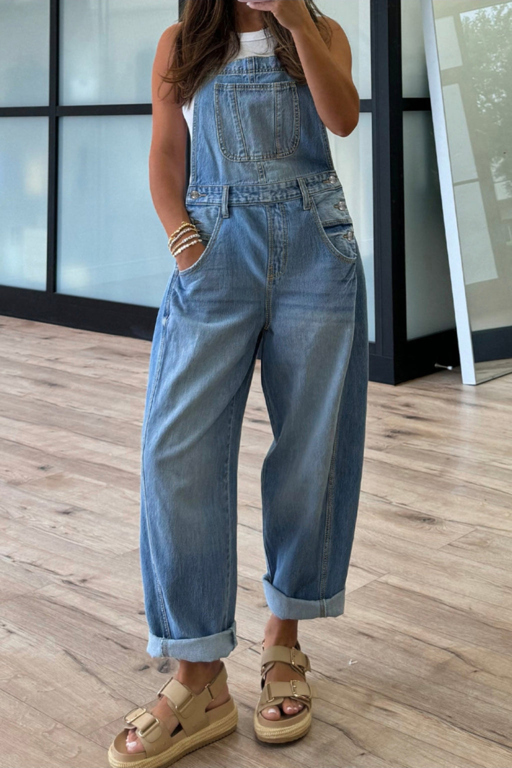 Fall In Love Denim Overalls