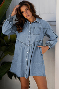 One Day At A Time Denim Dress