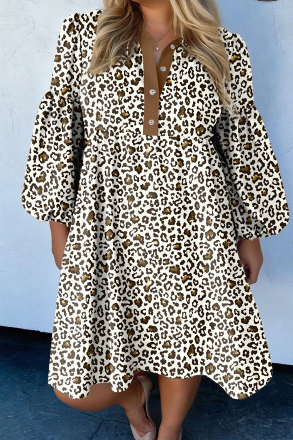 CURVY Purr-fect Cheetah Dress