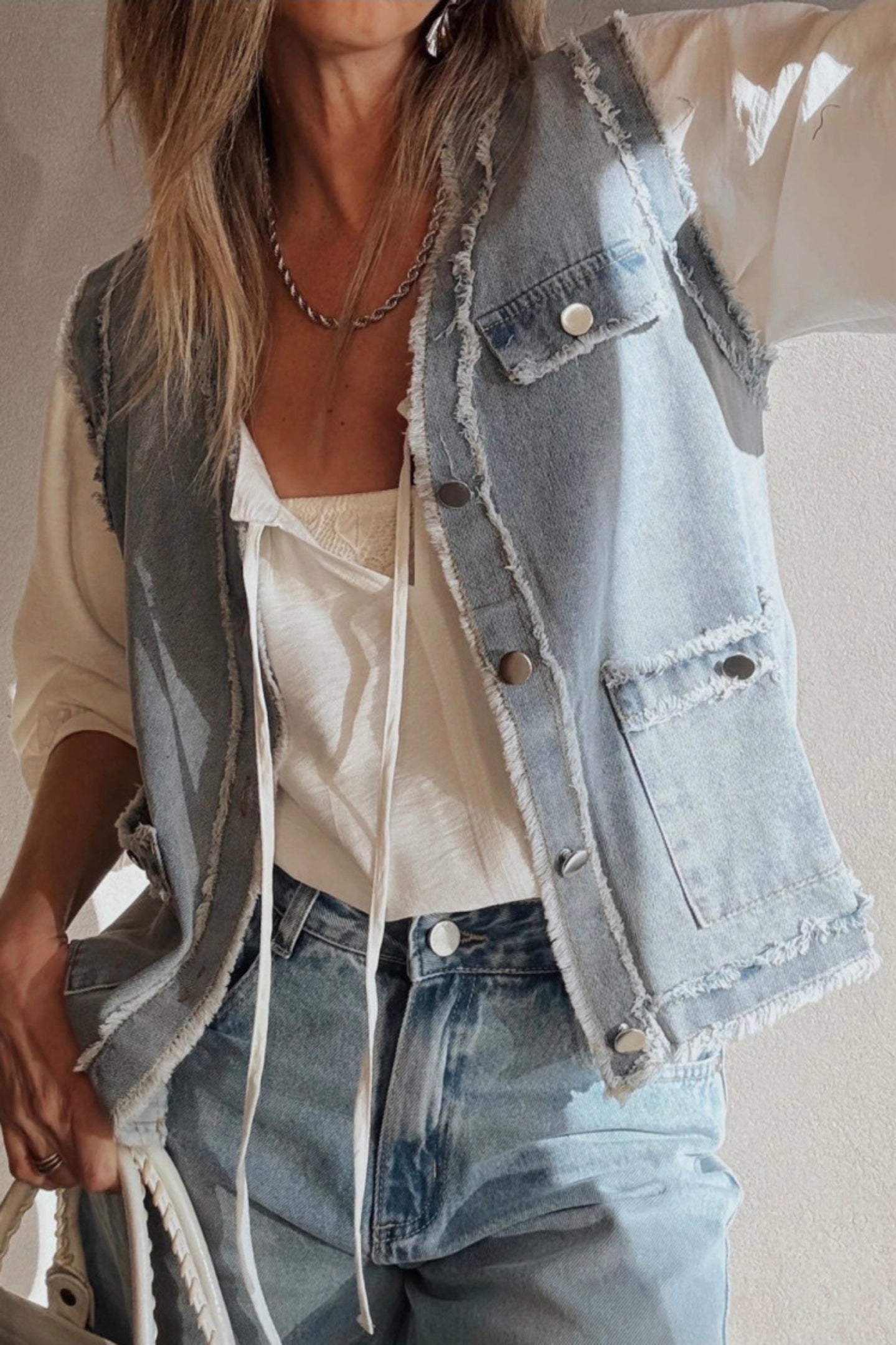 Say Hello To Your New Favorite Denim Vest