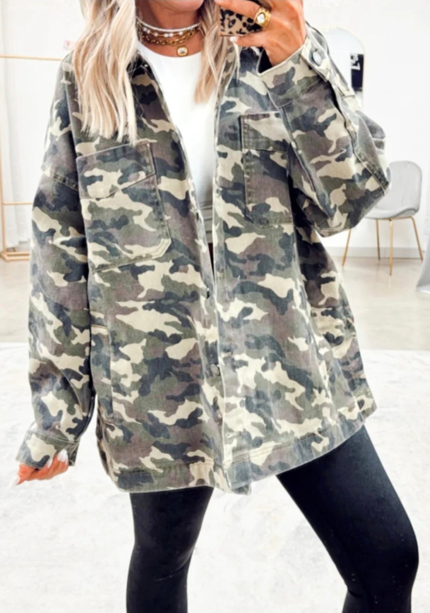 Now You See Me, Now You Don't Camo Jacket