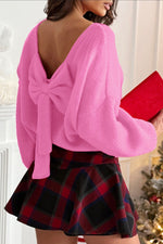 Bow Elegance Sweater