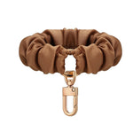 Elastic Scrunchie Keychain Wristlet