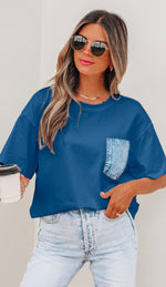 When You Know, You Know Jean Pocket Tee