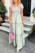 Pretty & Fun High Waist Maxi Dress