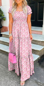 Pretty & Fun High Waist Maxi Dress