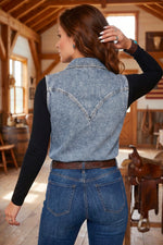 Oh My! Denim Vest