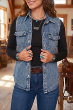 Oh My! Denim Vest