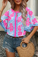 Charmed Life Ruffled Blouse