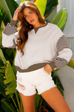 When In Rome Color block Pullover