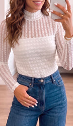Light Beige is Best Lace Top