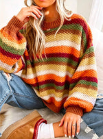 Horizon Striped Knit Sweater