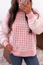 It's a Mixed Pattern Thing Pullover