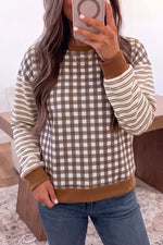 It's a Mixed Pattern Thing Pullover