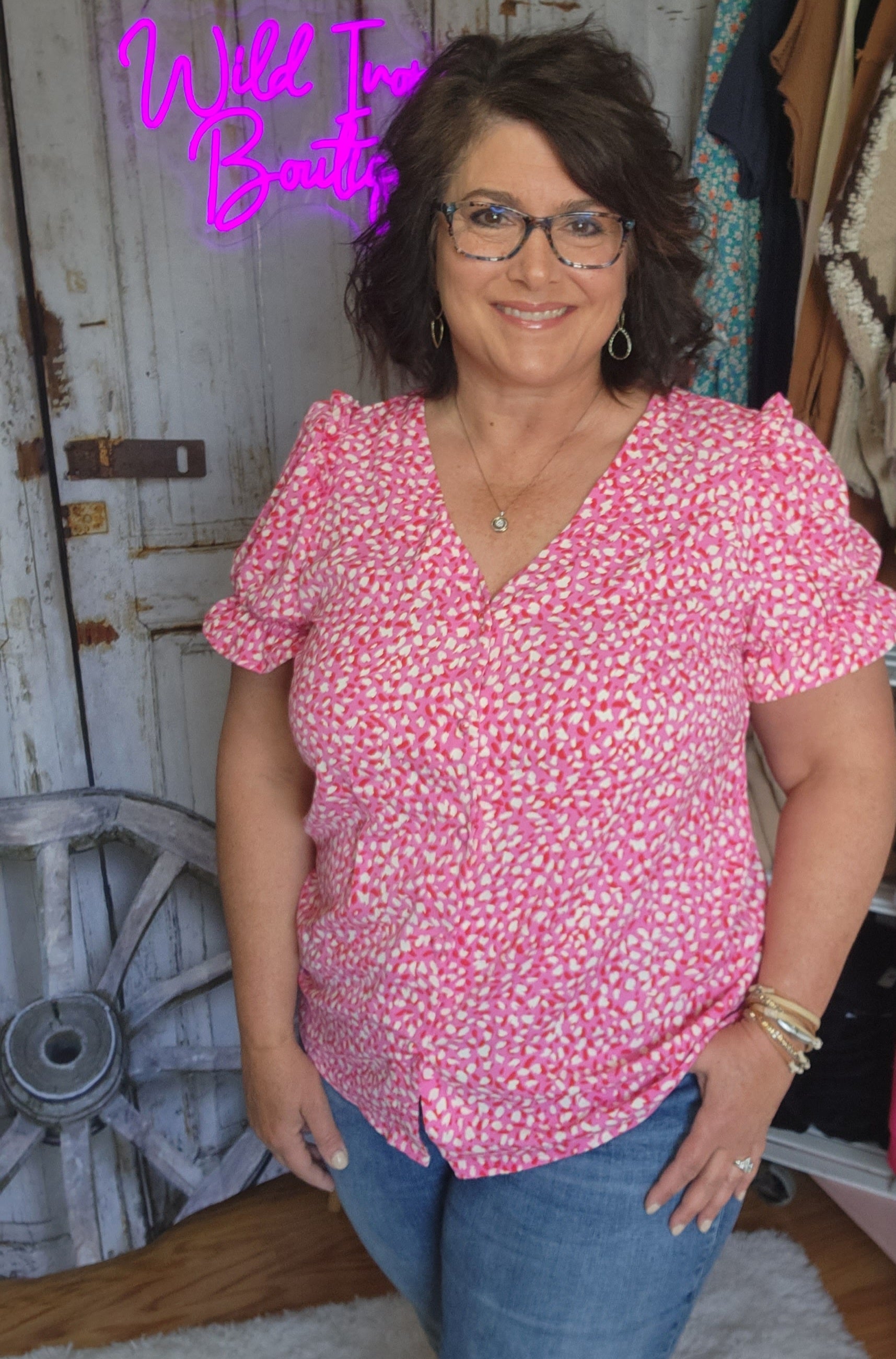 Pretty in Pink Top