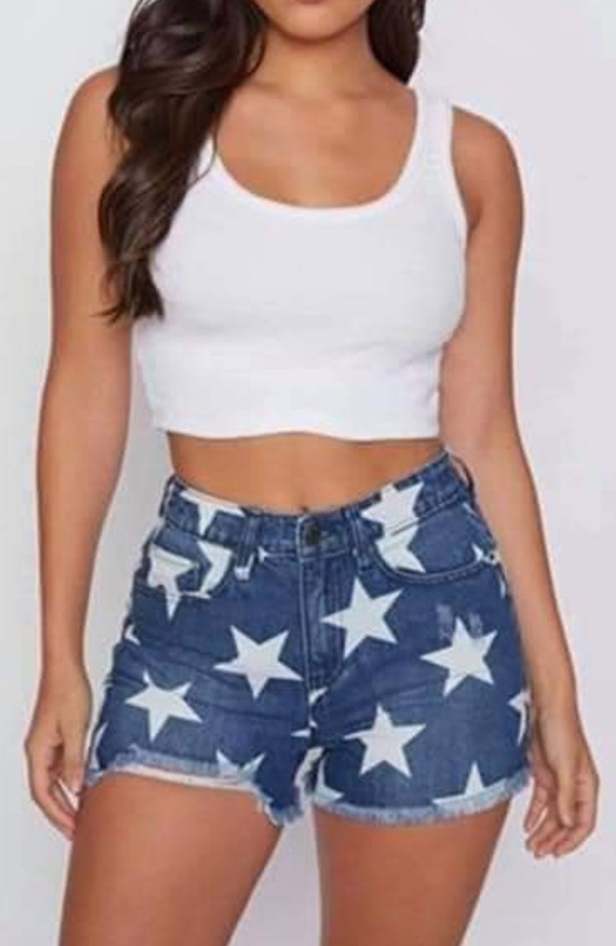 Shine so Bright Star Shorts